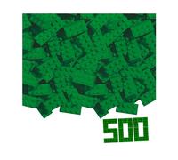 Blox 500 Green Building Blocks for Children Aged 3+, 8 Bricks in Box, Fully Compatible with Many Other Manufacturers