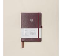 BLOX Academic A5 Diary 2026-27 (Chocolate) - Academic Diary - Aug 2026 to Aug 2027 - Week-to-View with 3 Column Grid Layout - organise Your Busy Life - 2026/27 Diary