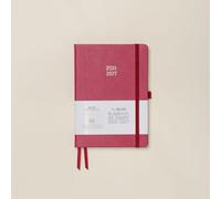 BLOX Academic A5 Diary 2026-27 (Raspberry) -Academic Diary - Aug 2026 to Aug 2027 - Week-to-View with 3 Column Grid Layout - organise Your Busy Life - 2026/27 Diary