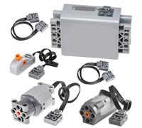 BloxBrix 6PCS technic-parts-pieces M-motor-sets-Battery-Box Applicable to major-brand power-functions
