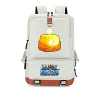 Bloxs Fruits Cartoon Children's Backpack 17 Liters Large Capacity Student Schoolbag Outdoor Travel Luggage Shoulder Bag (A1)
