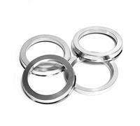BLOXSPORT Set of 4 Pieces 73.1mm OD to 66.5mm ID Performance Aluminum Alloy Hub Centric Rings