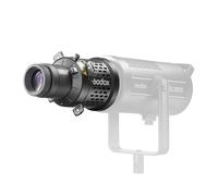 BLP LED Projection Attachment with 85mm Lens Optic - 360° Rotatable Front, Built-In Shutter Blades, 85mm Lens Optic, Compatible With EF Lenses (Bowens S-Type Mount)