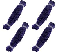 BLP3 4-Piece Purple Round Sling Set, 1 Ton, 2.5 m Usable Length, 5 m Circumference, Compatible with Various Vehicles
