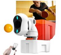 BLSOJEET Table Tennis Robot,Ping Pong Balls Automatic Shooter,App Editable Ball Drop Point,150-Ball Capacity,162 Training Combinations For Solo Training, Beginners, Athletes