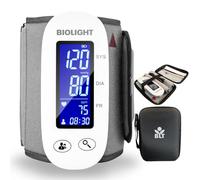 BLT Upper Arm 22-32cm Medium Cuff Blood Pressure Monitor with Carrying Case, Rechargeable Blood Pressure Machine for Home Use, BP Monitor Blood Pressure LCD Digital Display, No Bluetooth