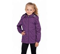 Blu Apparel Kids Waterproof Jacket Childrens Rain Coat ideal for School Coat, Walking Windproof Jacket, Childrens Rain Jacket (UK, Age, 5 Years, 6 Years, Regular, Purple)
