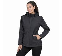 Blu Apparel Ladies Waterproof Jacket Womens Rain Coat Rain Jackets for Women Windproof Breathable Mesh Lined (UK, Numeric, 16, Regular, Regular, Black)