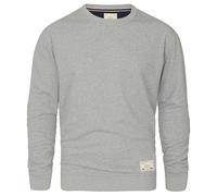 Blu Apparel Mens Jumper Premium Branded Crew Neck Cotton Sweater Pullover Sweatshirt Jumpers for Men UK Black Navy Charcoal S M L XL 2XL (UK, Alpha, L, Regular, Regular, Grey Marl)