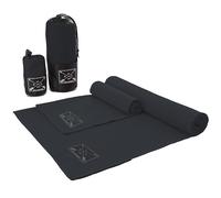 Blu Apparel Mircrofibre Towel (Charcoal, Beach Towel)