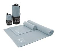 Blu Apparel Mircrofibre Towel (Grey, Hand Towel)
