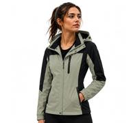 Blu Apparel Women’s Lightweight Waterproof Hooded Jacket - Windproof Rain Coat with Breathable Mesh Lining & Zip Pockets (UK, Numeric, 12, Regular, Regular, Sage)