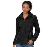 Blu Apparel Womens Waterproof Jackets Lightweight Ladies Rain Jacket for Women Outdoor Hiking Printed Breathable (UK, Numeric, 12, Regular, Regular, Black)