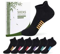 Blu Ninfee Bamboo Trainer Ankle Socks Women, Ladies Sports Seamless Socks