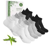 Blu Ninfee Bamboo Trainer Socks Womens 3-5, Ladies Ankle Sports Socks
