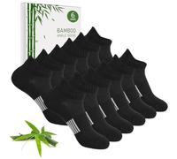 Blu Ninfee Bamboo Trainer Socks Womens 3-5, Ladies Ankle Sports Socks
