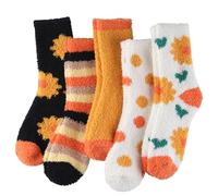 Blu Ninfee Thermal Fluffy Bed Socks for Womens, Ladies Warm Cosy Socks