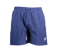 Blu Polyester Swim Trunk - male - Fila - Beachwear - Blue - S - Swimwear S