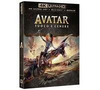 Blu-Ray 4K Uhd Avatar: Fuoco E Cenere (4K Ultra Hd + 2 Blu-Ray Hd)