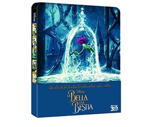 Blu-Ray - Bella E La Bestia (La) (2017) (3D) (Blu-Ray 3D+Blu-Ray) (Ltd Steelbook) (1 Blu-ray)