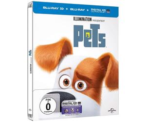Blu-ray - PETS - 2D + 3D - STEELBOOK Edition - NEW & ORIGINAL PACKAGING