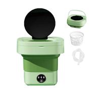 Blu-ray portable washing machine, mini folding washing machine, suitable for baby clothes, underwear, socks, towels or small items, portable washing machine for camping, RV, travel, small space