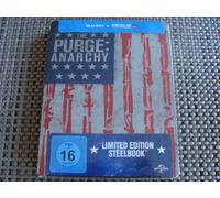 Blu Steel 4 U: The Purge : Anarchy : Limited Edition Steelbook Sealed German Rel