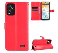 BLU View 5 Pro Case [Wallet Case] [Kickstand] [Card Slots] [Magnetic Flip Cover] Compatible with BLU View 5 Pro Smartphone(Red)