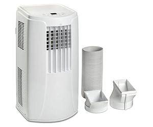 BLU12 12,000BTU Portable Air Conditioner, Heating, Cooling, Dehumidification and Fan, Remote Control, Window Sheet for UK Windows Included, for Rooms Up to 30 Square Metres
