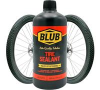 BLUB Tubeless Sealant 500ml - tubeless tyre sealant for MTB & Road - Instant puncture repair - Compatible with tubeless kit & tubeless sealant injector - Long-Lasting bike tyre sealant
