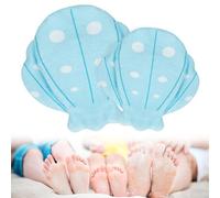 Blublu Park 2Pcs Sand Remover for Beach, Sand Removal Bag, Sandscreen, Beach Vacation Essentials, Fresh, Clean and Skin-Friendly, Mini Travel Items Must Haves, Great Gift for Whole Family (Seashells)