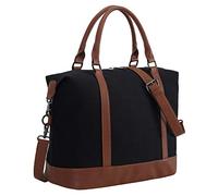 BLUBOON Women's 287 Carry-On Luggage, Black, L