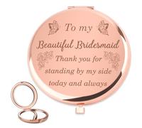 Bluckincle Bridesmaid Gift from Bride Makeup Mirrors Bridesmaid Gift bridesmaids Hen Party Gifts Accessories Team Bride Hen Do Gifts Hen Party Favours Hangover Kit Fillers