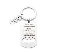 Bluckincle Father Day Gift,Father's Day Gifts,Gifts for Dad,Dad Birthday Gift,Dads Birthday,Funny Keyring Happy Fathers Days Presents Daddy Birthday Presents for Daddy from Daughter Son Baby Bump