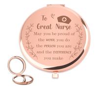 Bluckincle Nurse Gifts for Women Makeup Mirrors Gifts for Nurses Dental Nurse Gifts Student Nurse Essentials Veterinary Nurse Gifts Graduation Gifts for Her Nurse Student Midwife Gifts