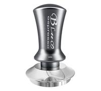 BLUCO Espresso Tamper 51/53/58mm Calibrated Pressure for Coffee Machine Accessories Tool,Anti-Stick Self-Leveling,Refined Handle,Stainless Steel Flat Base (53mm)