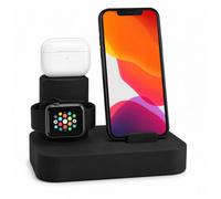 BluCore 3-in-1 Desk Charging Dock for Smartphone in Black BluCore Black