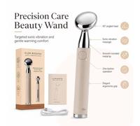 Blucore Facial Beauty Wand, Usb Rechargeable Face Massager Face Neck Jawline In Beige beige