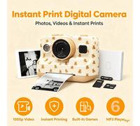 Blucore Instant Print Digital Camera With Games And Mp3 Player