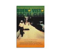 BLUDUG Buena-Vista-Social-Club-movie Poster Print Abstract Farmhouse Gallery Aesthetic Room Decor for Bedroom Bathroom Unframe-style 12x18inch(30x45cm)