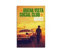 BLUDUG Buena-Vista-Social-Club-movie Poster Print Abstract Farmhouse Gallery Aesthetic Room Decor for Bedroom Bathroom Unframe-style 12x18inch(30x45cm)