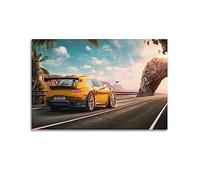 BLUDUG Cars Porsche 911 Gt2 Rs 5k Poster Print Abstract Farmhouse Gallery Aesthetic Room Decor for Bedroom Bathroom Unframe-style 20x30inch(50x75cm)