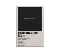 BLUDUG Cigarettes-After-Sex Poster Print Abstract Farmhouse Gallery Aesthetic Room Decor for Bedroom Bathroom Unframe-style 08x12inch(20x30cm)