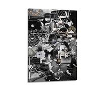 BLUDUG Cigarettes-After-Sex Poster Print Abstract Farmhouse Gallery Aesthetic Room Decor for Bedroom Bathroom Frame-style 12x18inch(30x45cm)