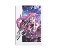 BLUDUG Japan-Anime-Poster Akame-ga-Kill! Poster Print Abstract Farmhouse Gallery Aesthetic Room Decor for Bedroom Bathroom Unframe-style 08x12inch(20x30cm)