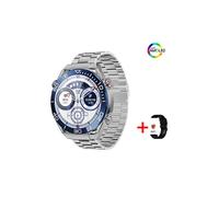 (blue-1) 2023 New Business Ultimate Smart Watch For Huawei Men Bluetooth Call Compass Nfc 100 Sprots Smartwatch Waterproof Watches Ios