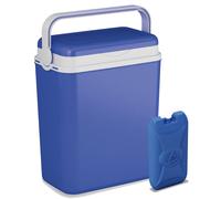 (Blue + 1 Ice Pack) Large 12L Cool Box Camping Insulated Food Ice Pack