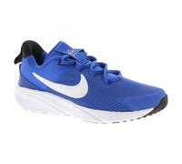 Nike Junior Boys Trainers Star Runner 4 Nn Ps Lace Up hyper royal white blue UK