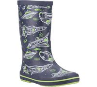 (Blue, 10 (Adults')) Cotswold Charlbury Rubber Multicoloured Wellington Boots