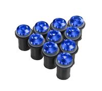 (Blue) 10 PCS M5 Windscreen Windshield Wind Deflectors Bolts Kits FOR YAMAHA